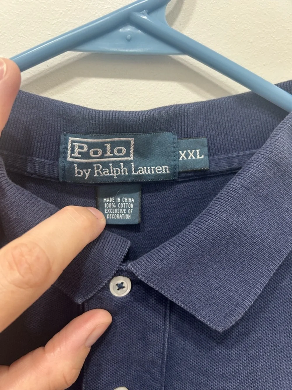 Polo Ralph Lauren‎ Polo Shirt Men’s XXL Navy Short Sleeve Classic Preppy Casual
